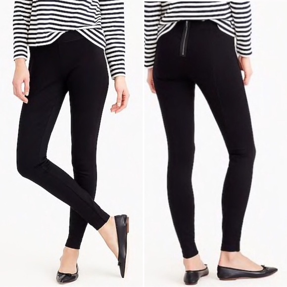 J. Crew Pants - J. Crew Pixie Ponte Pants Black 4S SHORT